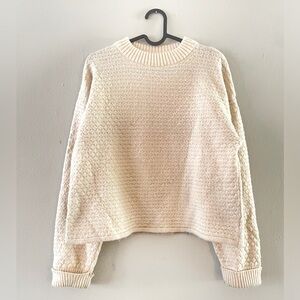 White sweater Zara kids or a xs/s adult